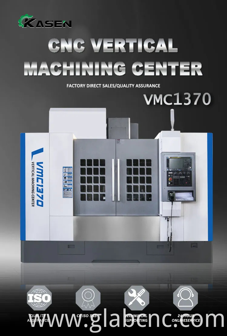 Large Model Vmc1370 GSK System 5-Axis Vertical Heavy Duty CNC Machining Center